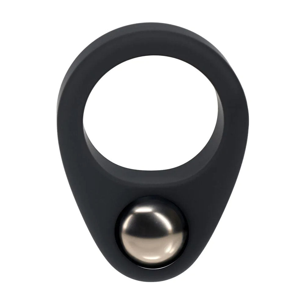 LEVELZ Single Weighted Ball (Black) – Weighted Cock Ring > Cock Ring > Single