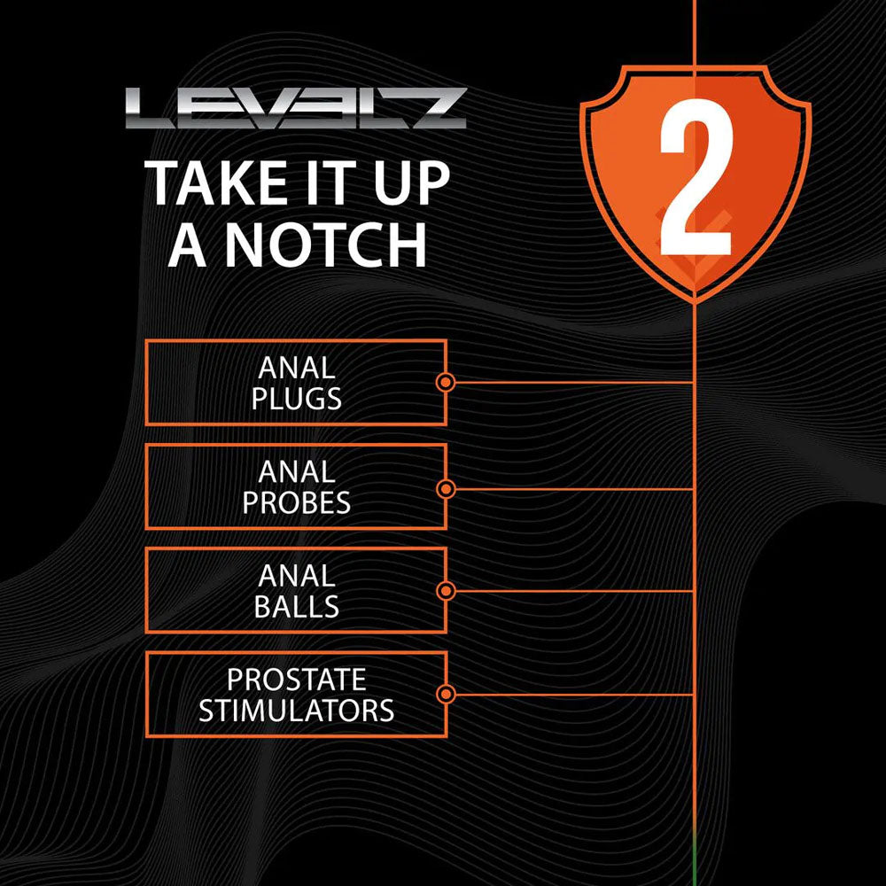 Levelz Silicone Anal Plug Medium – Slim Medium Butt Plug > Anal Range > Butt Plugs