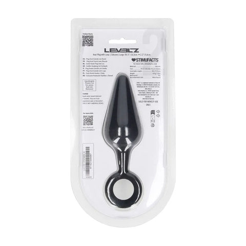 LEVELZ Silicone Anal Plug Large – Slim Large Butt Plug > Anal Range > Butt Plugs