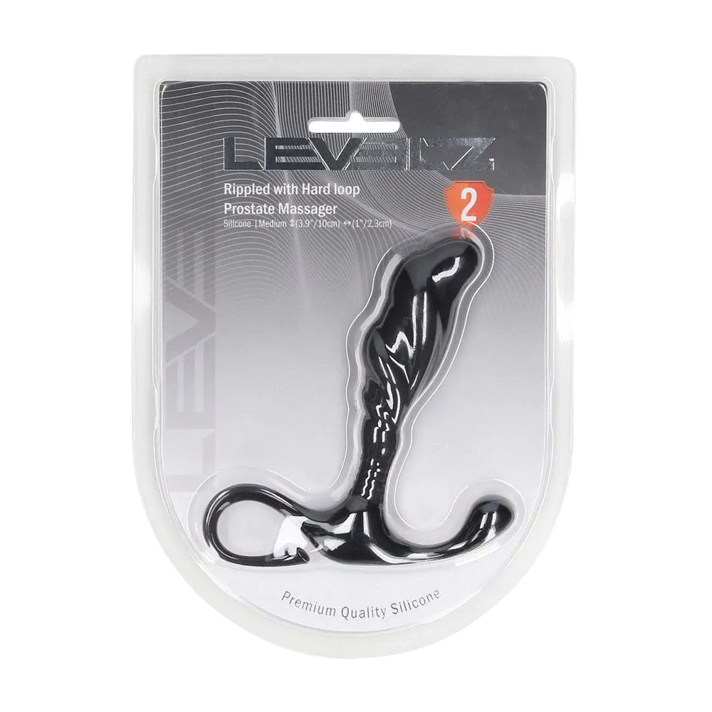 LEVELZ Rippled Medium (Silicone) – Medium Silicone Prostate Massager > Anal Range > Prostate Plugs