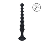 Levelz Ribbed Silicone Flared Anal Probe 26.7 cm – Textured Silicone Anal Beads > Anal Range > Anal Beads