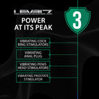 Levelz Classic – Vibrating Small Rechargeable Silicone Anal Plug - 9cm > Anal Range > Vibrating Butt Plugs