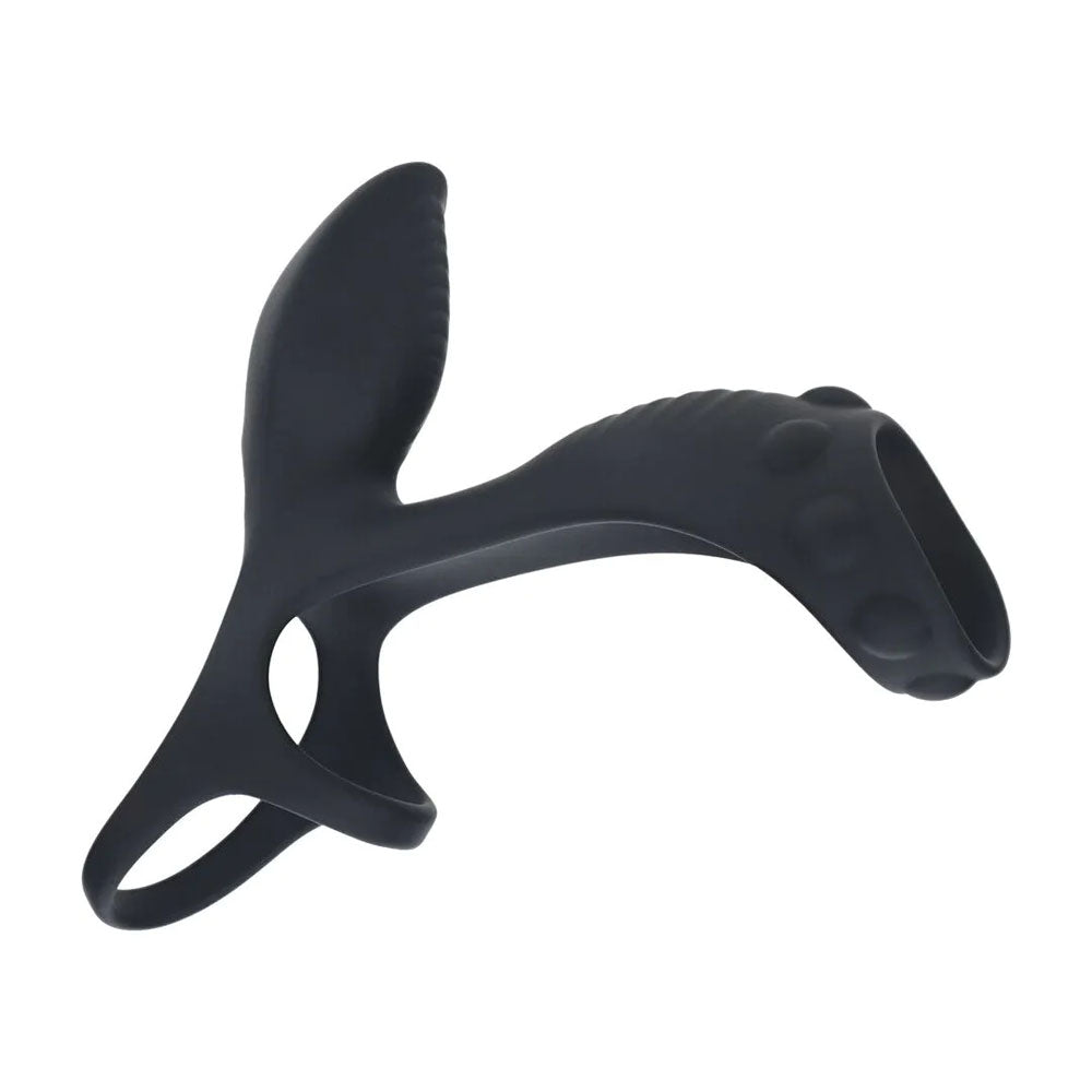 LEVELZ Vibrating Cock and Ball Ring with Shaft Loop – USB Rechargeable Vibrating Cock and Ball Ring > Cock Ring > Vibrating