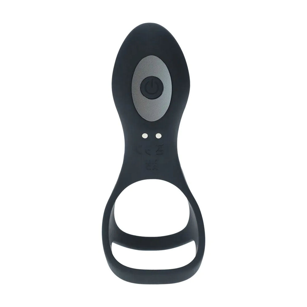 LEVELZ Vibrating Cock and Ball Ring with Shaft Loop – USB Rechargeable Vibrating Cock and Ball Ring > Cock Ring > Vibrating