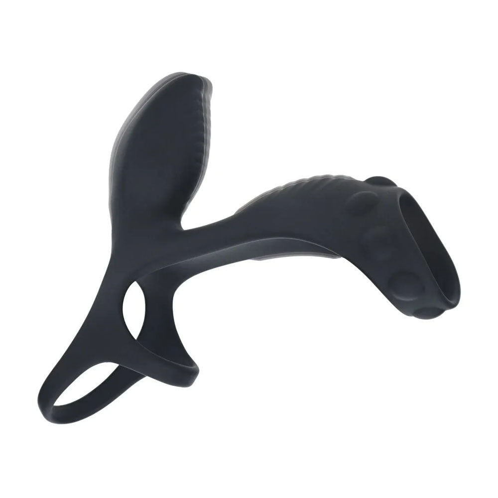 LEVELZ Vibrating Cock and Ball Ring with Shaft Loop – USB Rechargeable Vibrating Cock and Ball Ring > Cock Ring > Vibrating