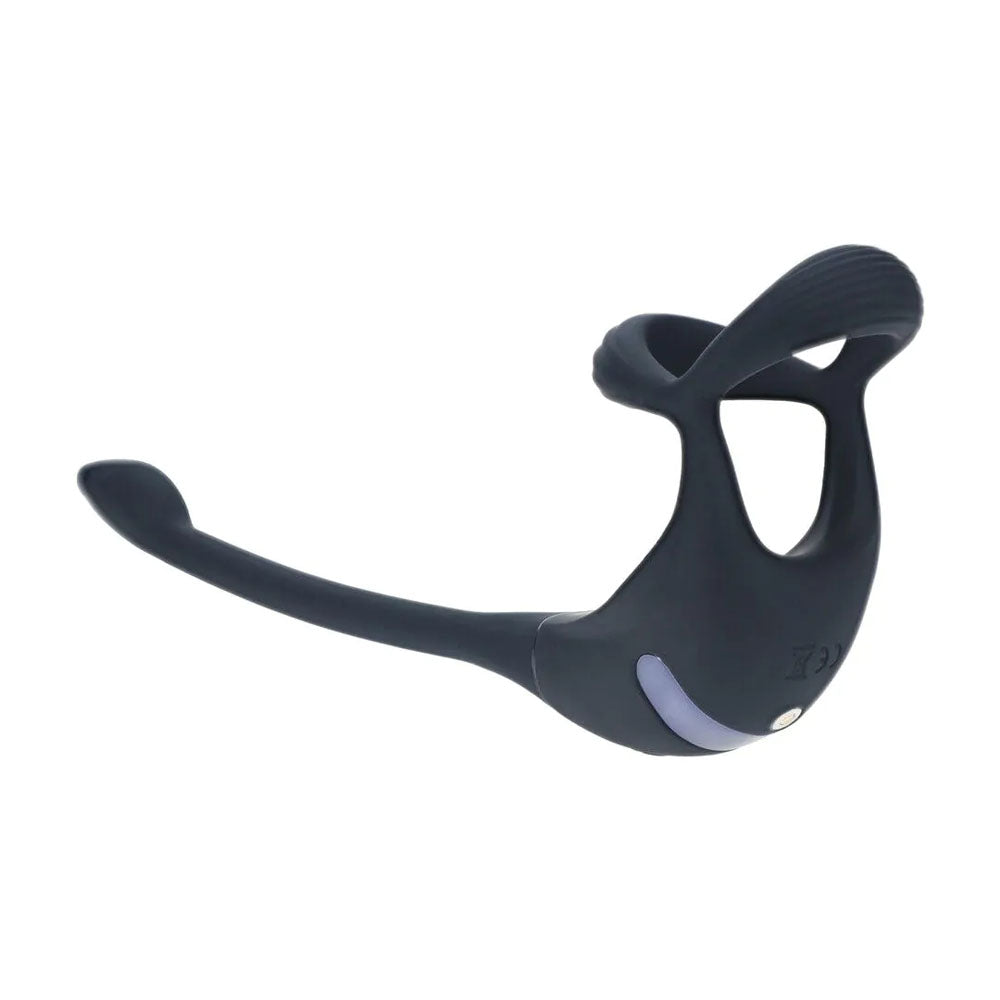 Levelz Remote-Controlled Vibrating Tri-O (Black) – USB Rechargeable Cock Ring and Prostate Stimulator > Anal Range > Prostate Plugs