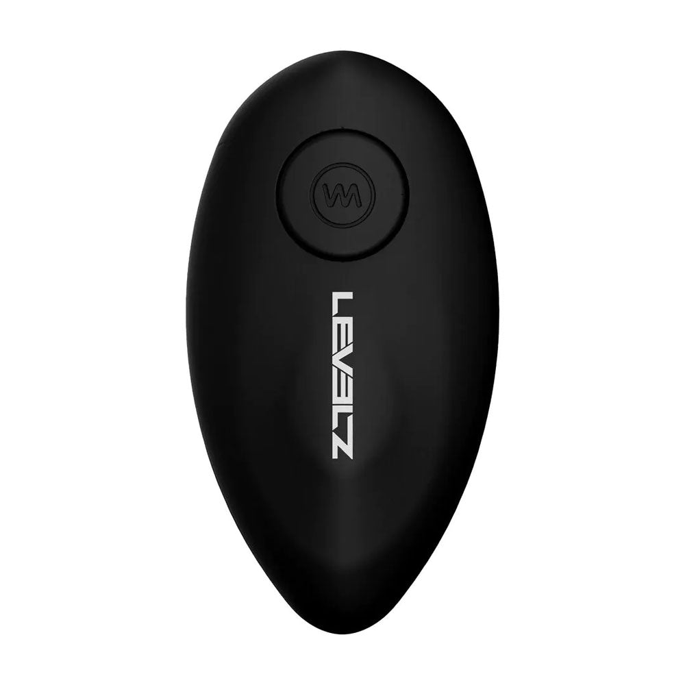 Levelz Remote-Controlled Vibrating Tri-O (Black) – USB Rechargeable Cock Ring and Prostate Stimulator > Anal Range > Prostate Plugs