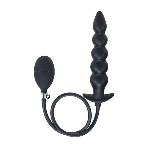 Levelz Beaded Inflatable Anal Plug – Inflatable Silicone Butt Plug Up to 12 cm > Anal Range > Tunnel and Stretchers