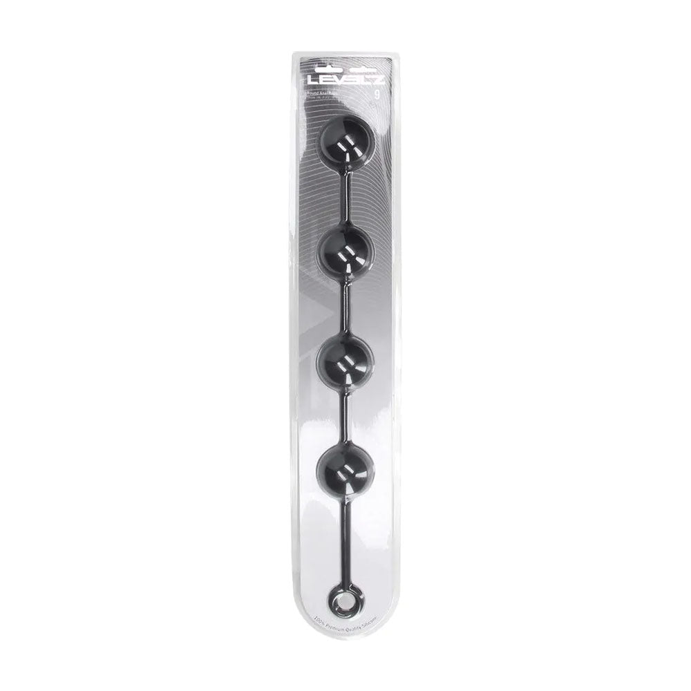 Levelz Round Anal Balls XXL (60mm, 52.5cm) – Extra Large Silicone Anal Beads > Anal Range > Oversized Anal Toys
