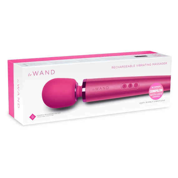 Le Wand Magenta Rechargeable Massager with Multiple Speeds Default Title Electric Massager