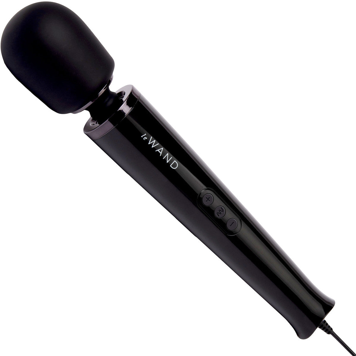 Le Wand Plug-In Black Powerful Vibrating Massager with 8-Foot Cord > Sex Toys > Massage Wands