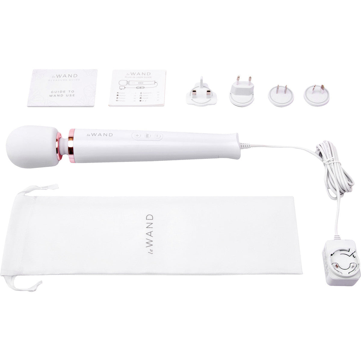 Le Wand Plug-In Vibrating Massager Classic White Design > Sex Toys > Massage Wands