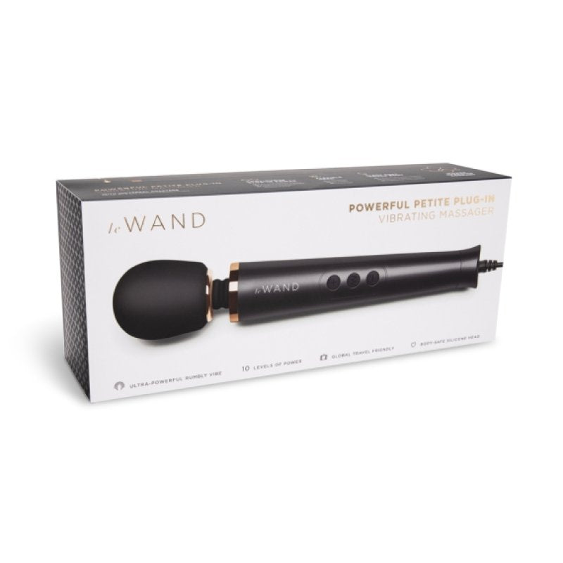 Le Wand Powerful Petite Plug-In Corded Rechargeable Vibrating Massager Default Title > Sex Toys > Massage Wands