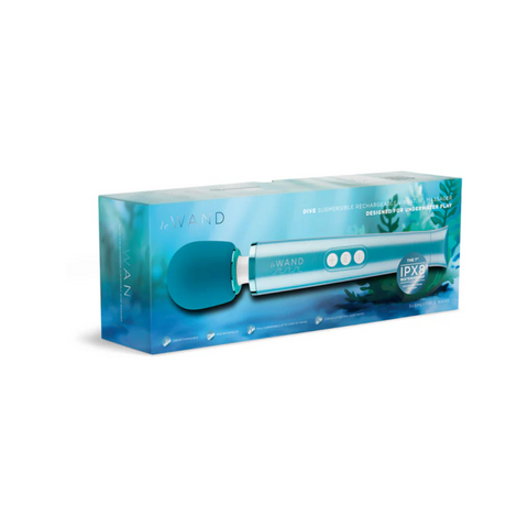 Le Wand Dive Rechargeable Waterproof Vibrating Massager Blue Default Title Electric Massager