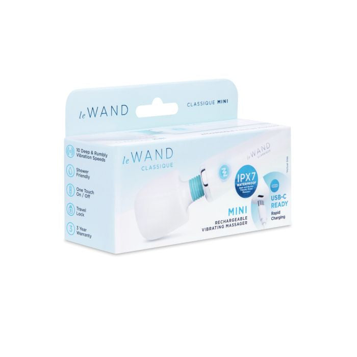 Le Wand Classique Mini Wand Massager – Compact Portable Massager Default Title > Sex Toys > Massage Wands