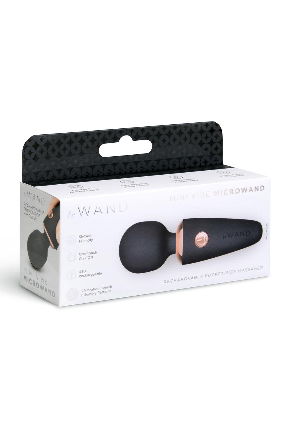 Le Wand Mini Micro Wand (Black) – Compact Powerful Vibrator Default Title VIBRATORS