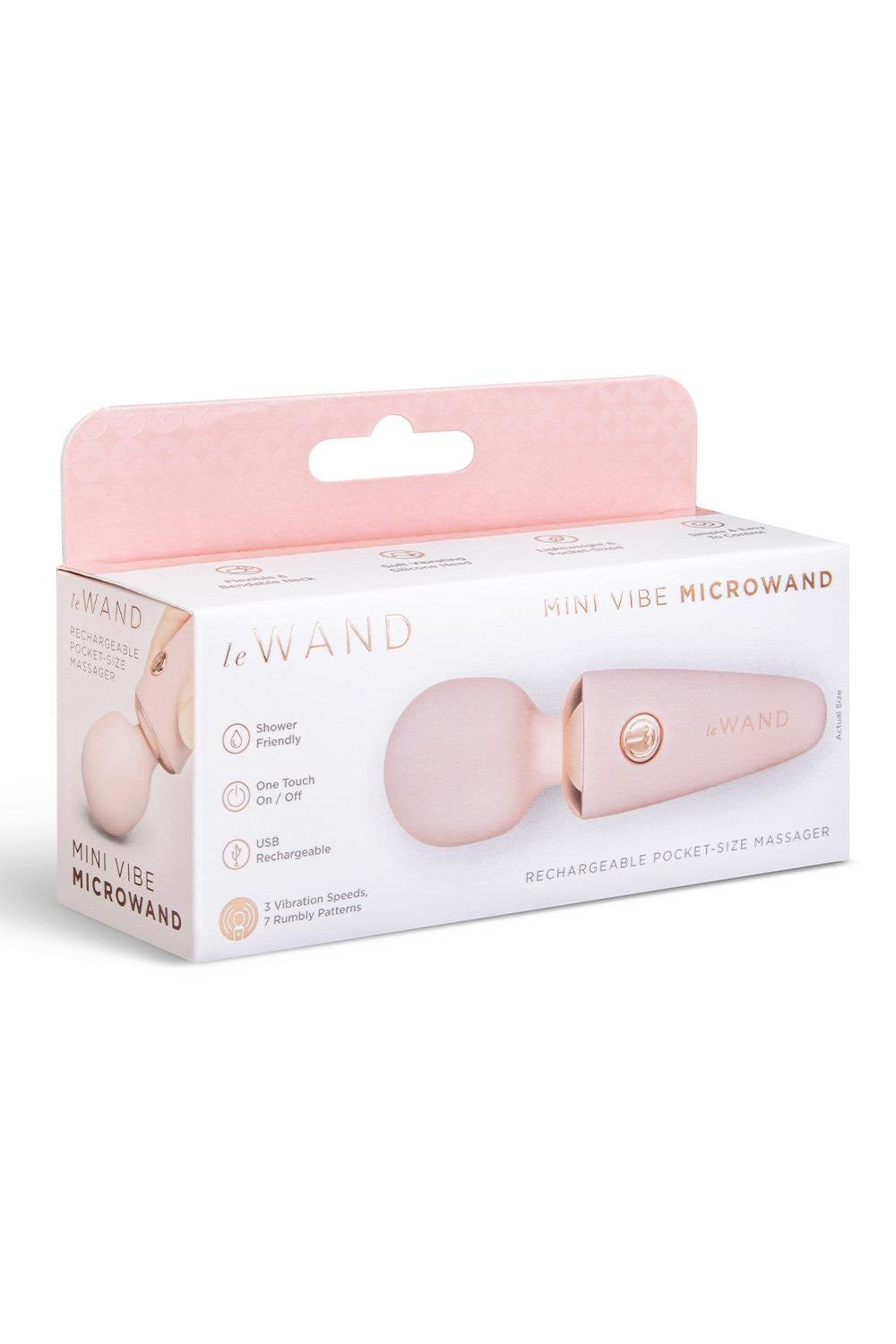 Le Wand Mini Micro Wand (Rose Gold) – Compact Vibrator Default Title VIBRATORS