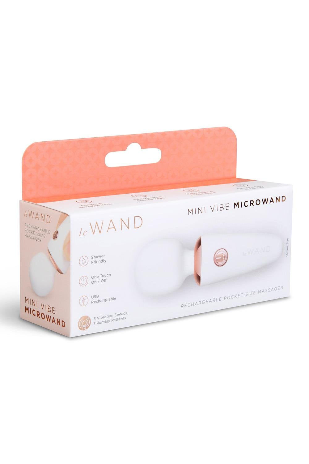 Le Wand Mini Micro Wand (White) – Compact Powerful Vibrator Default Title VIBRATORS