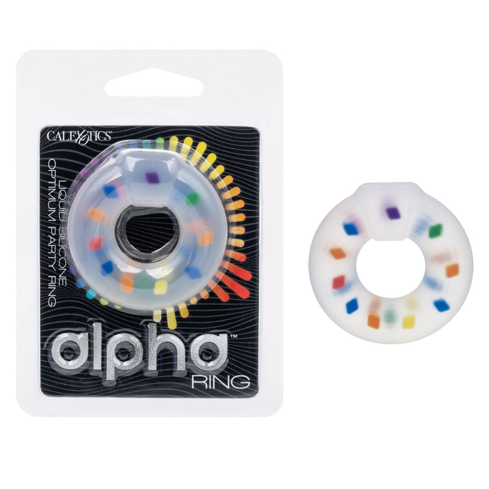 Alpha™ Liquid Silicone Optimum Party Ring COCK RINGS