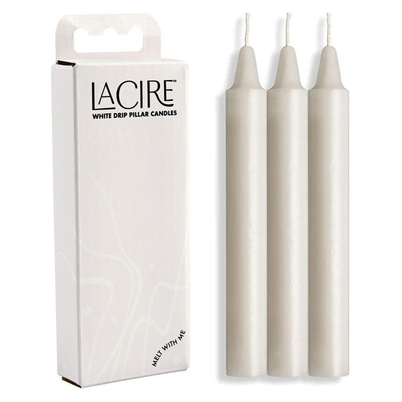 LaCire Drip Pillar Candles - 90 Minutes of Warm Pleasure > Candles > Drip Main image
