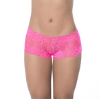 Lace Boyshort Panties in Hot Pink Ultra Soft Stretch Lace > Clothes > Panties