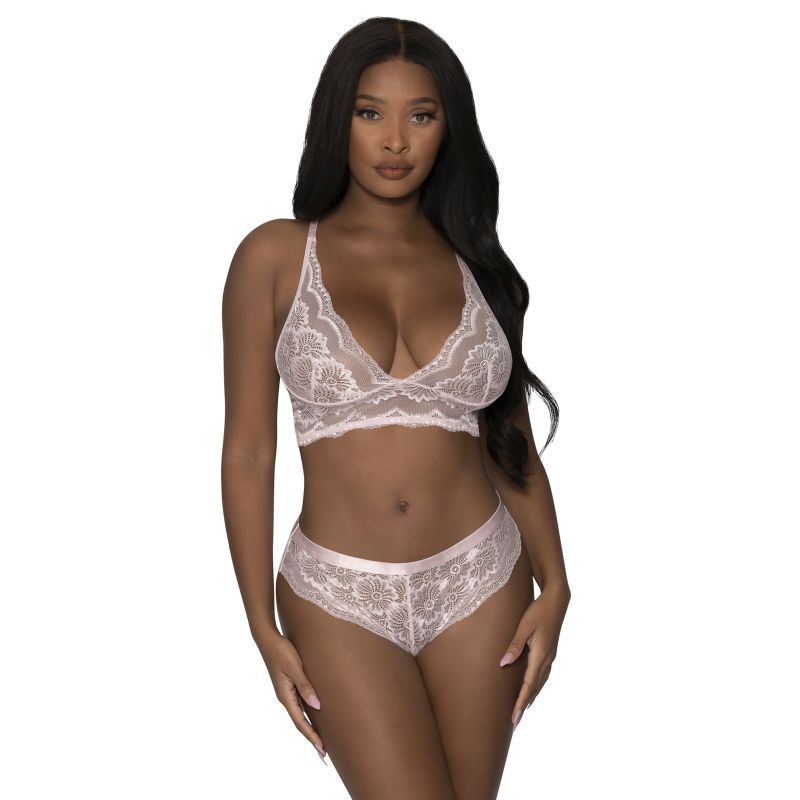 Lace Cami and Short Set in UK Size S/M to Queen Secondary image
