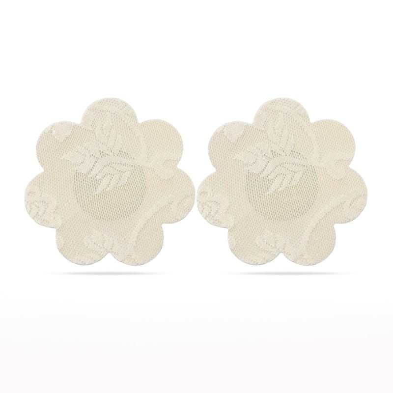 Lace Heart and Flower Nipple Pasties Twin Pack Secondary image