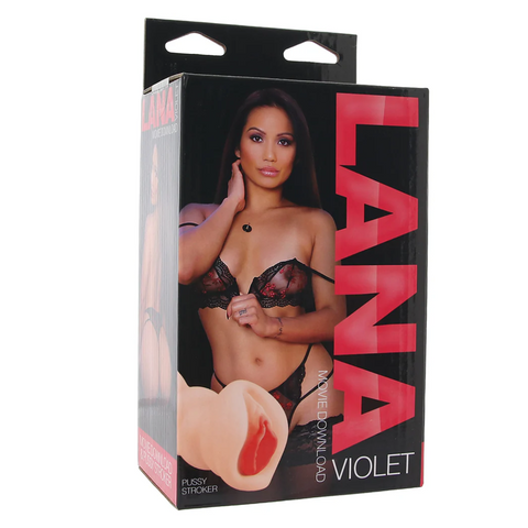 Lana Violet Realistic Pussy Stroker with Multi-Textured Interior Strokers - Celebrity