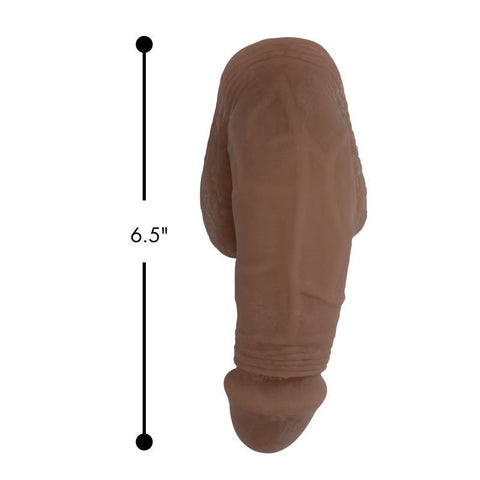Large Bulge Soft Packer Dildo 6 Inches Medium Skin Tone Packers
