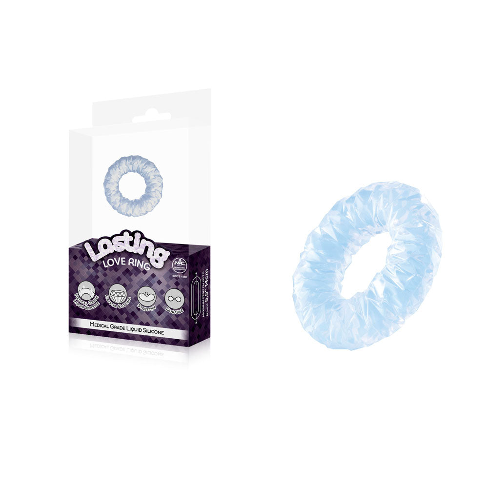 Lasting Love Ring - Clear Cock Ring - Super Stretchy Design