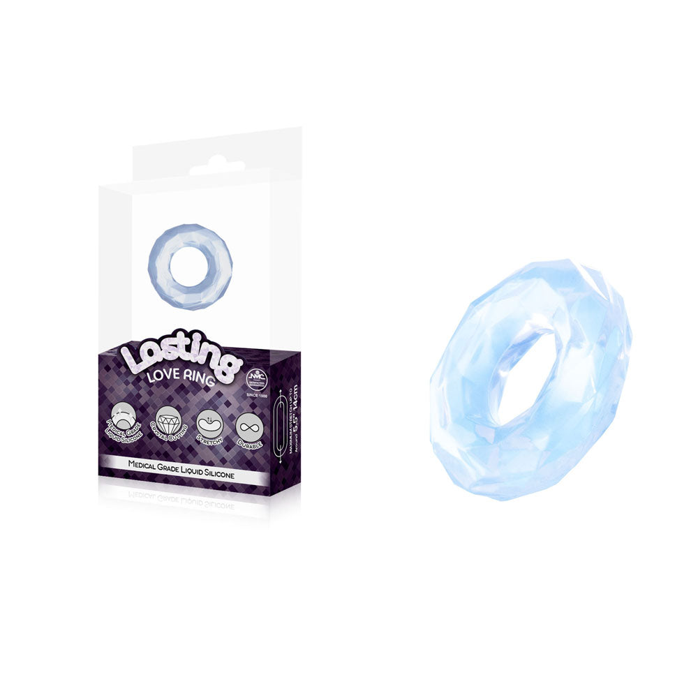 Lasting Love Ring - Clear - Super Stretchy Cock Ring