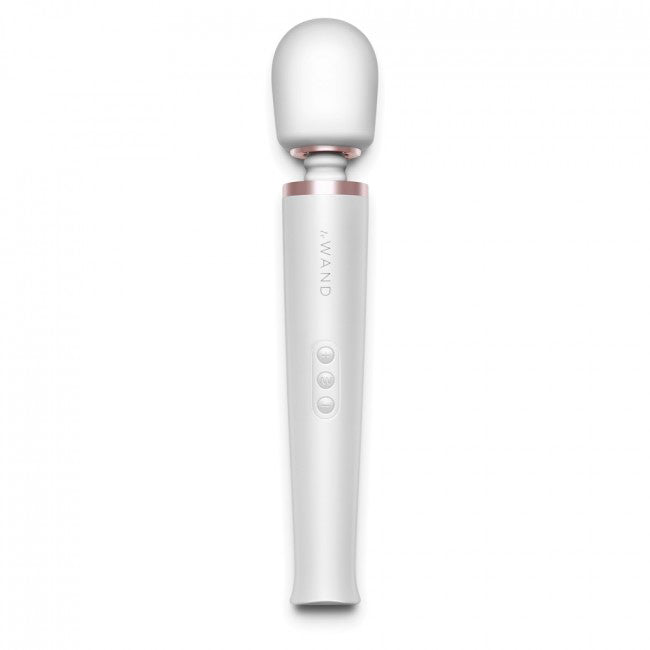 Le Wand Rechargeable White Massager – Powerful Vibrator > Sex Toys > Massage Wands