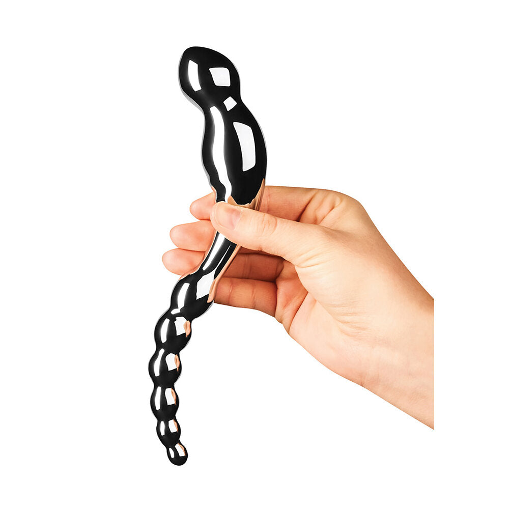 Le Wand Swerve Stainless Steel Dildo – Dual-Ended Stainless Steel Dildo > Dildos > Double Dildos