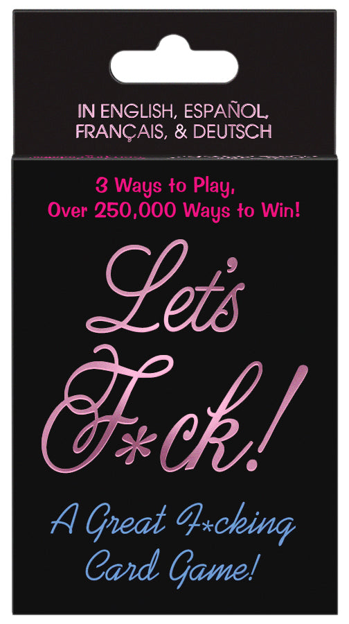 Lets F*ck Card Game – 48 Cards Adult Card Game > Novelties > Card Games