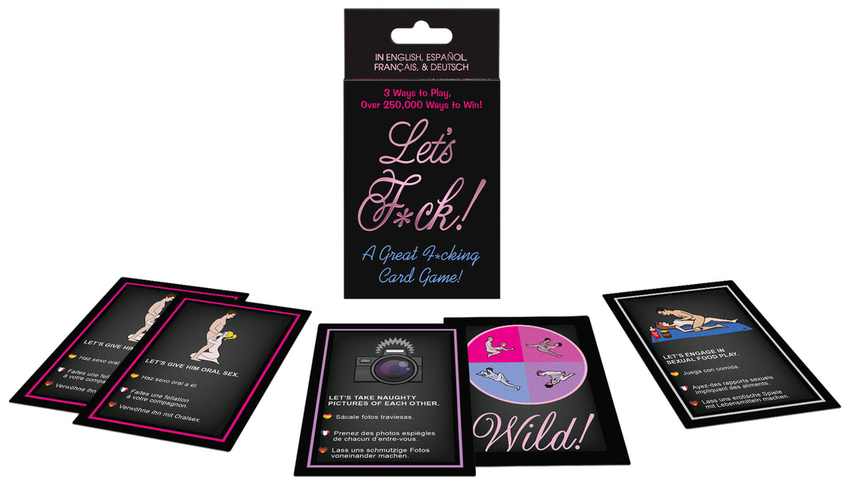Lets F*ck Card Game – 48 Cards Adult Card Game > Novelties > Card Games
