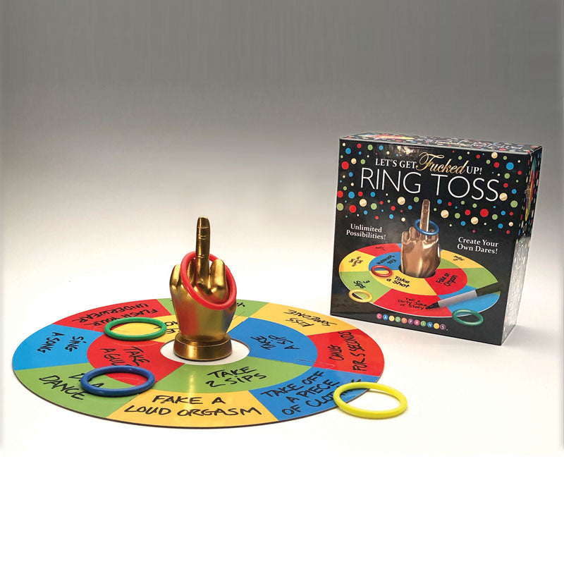 Lets Get Fucked Up Ring Toss Adult Party Game > Novelties > Bachelor & Bachelorette Items Main image