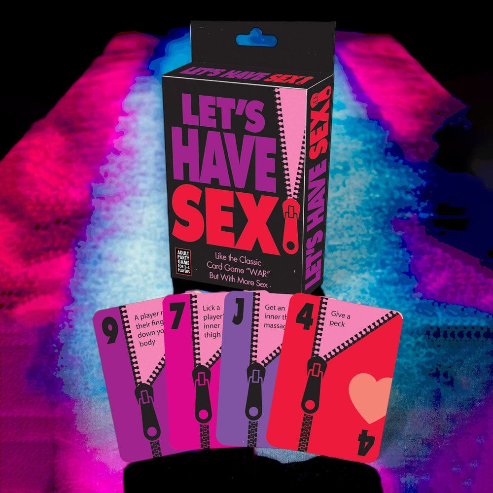 Let's Have Sex Card Game for Couples Fun and Intimacy Games