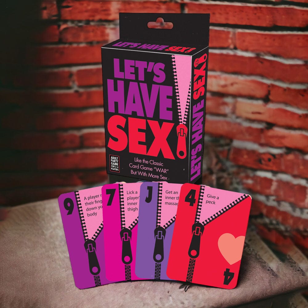 Let's Have Sex Card Game for Couples Fun > Novelties > Card Games