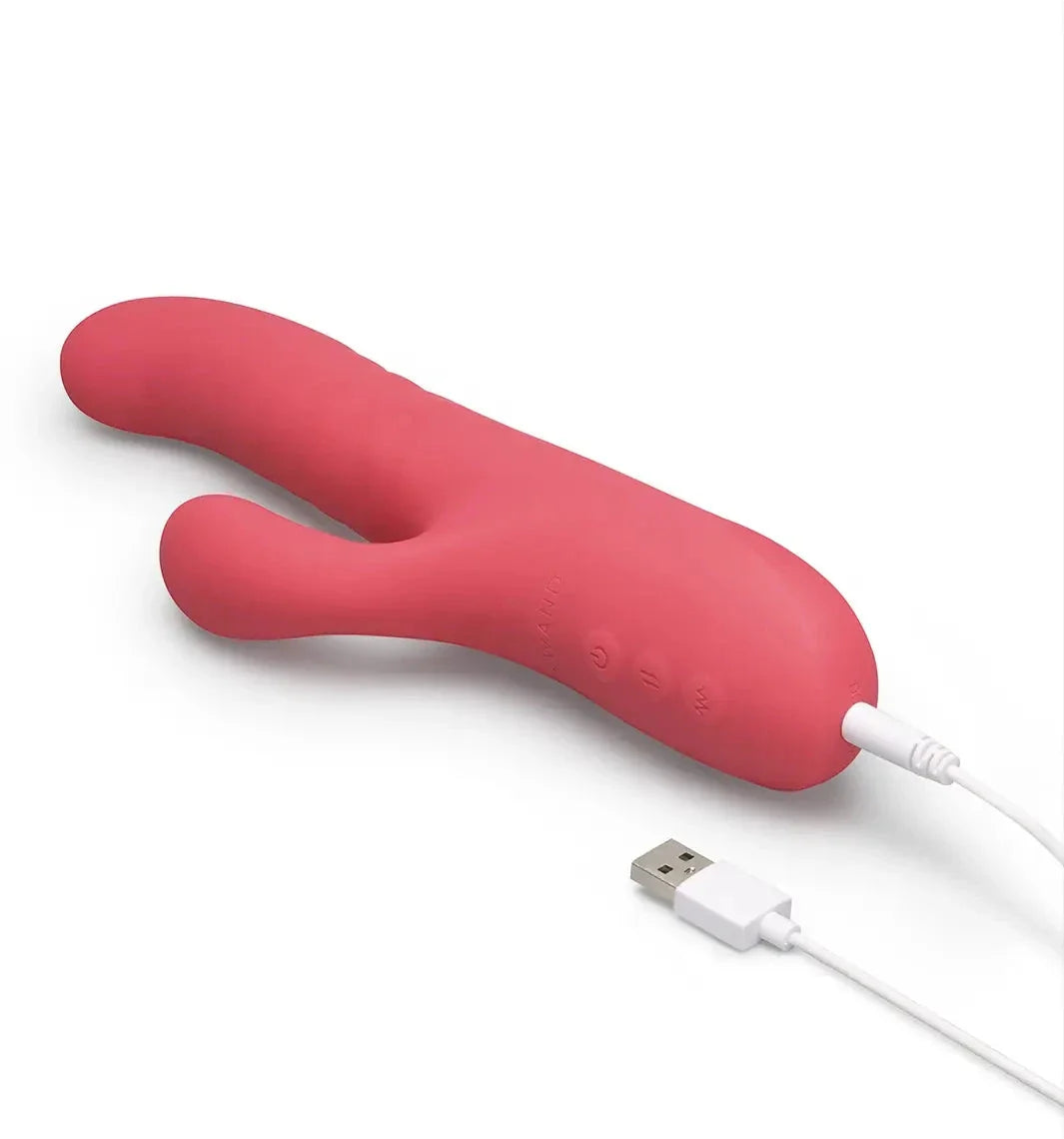 Le Wand Thrust Vibrator Ergonomic Design - 5" Insertable > Dildos > Thrusting Dildos
