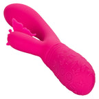 Butterfly Kiss Flutter Vibrator in Pink with 10 Vibration Functions and Dual Motors > Vibrators > Ladies > Rabbit