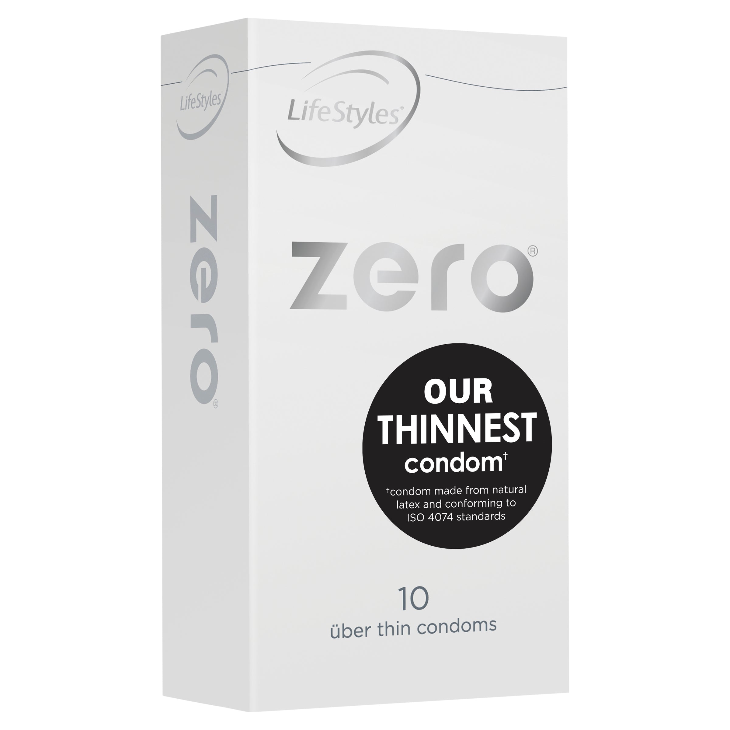 LifeStyles Zero Thin Lubricated Condoms – 52mm Condom 10 Pack > Essentials > Condoms