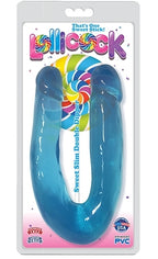 Lollicock Sweet Slim Double Dipper Berry Blue Ultra Premium PVC Tapered U-Shape Design > Dildos > Double Dildos