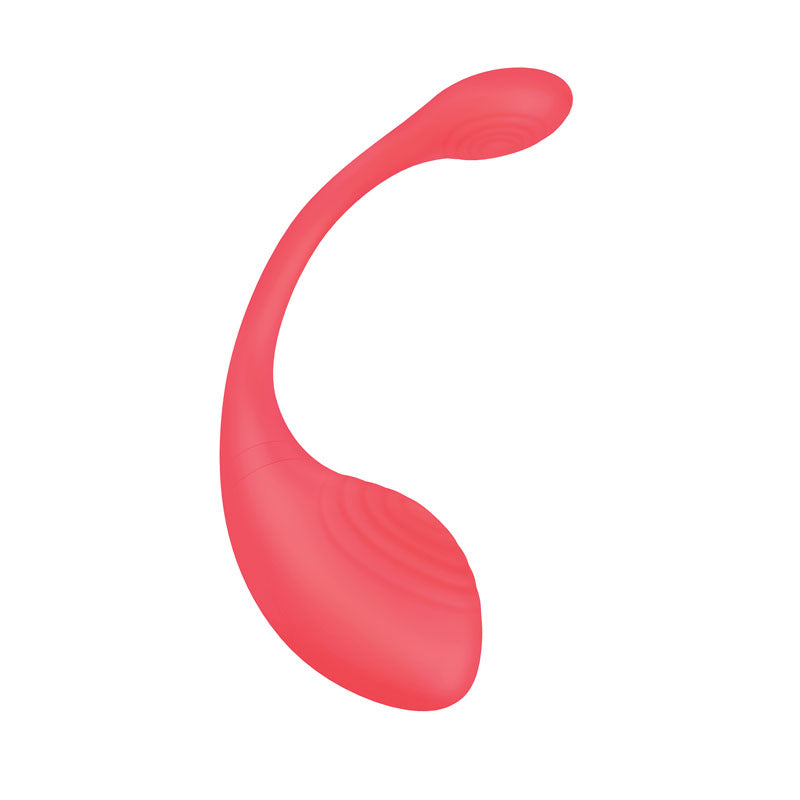 Love Distance Rechargeable Love Egg with App Control in Coral EGGS