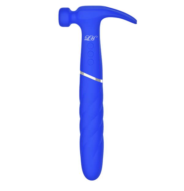 Love Hamma Round Tip Vibrator Blue with Dual Stimulation and Multiple Speeds > Vibrators > Unconventional