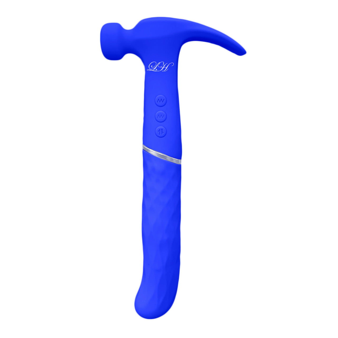 Love Hamma Angle Tip Vibrator Blue with 10 Thrusting Speeds and Dual Stimulation Secondary image
