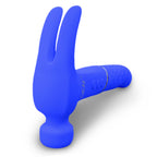 Love Hamma Round Tip Vibrator Blue with Dual Stimulation and Multiple Speeds > Vibrators > Unconventional