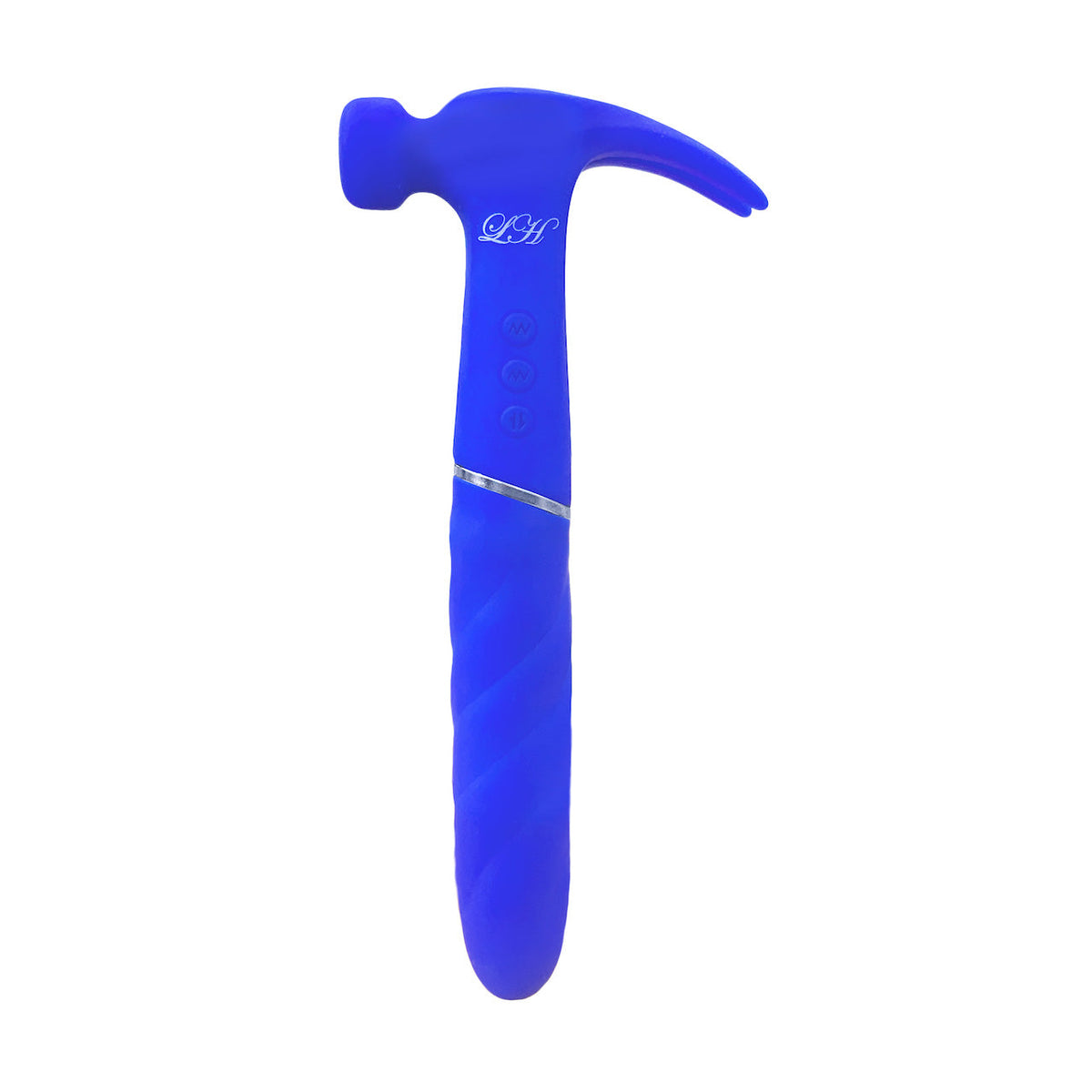 Love Hamma Round Tip Vibrator Blue with Dual Stimulation and Multiple Speeds > Vibrators > Unconventional