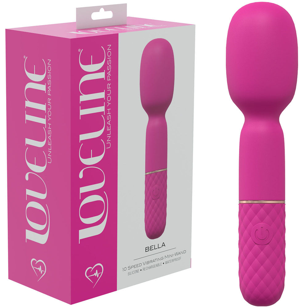 LoveLine - Bella - 10 Speed Vibrating Mini Wand > Sex Toys > Mini Massagers Main image