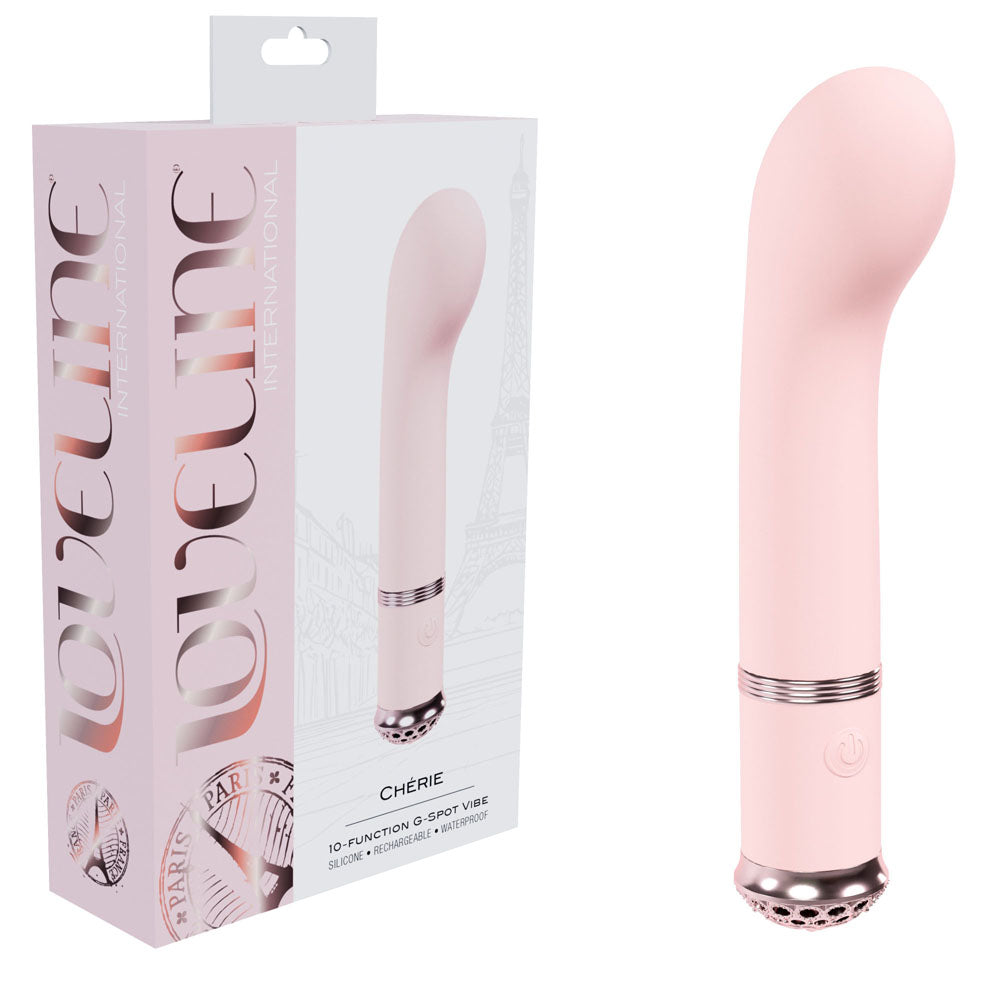 Loveline Cherie 14 Cm G-Spot Vibrator with 10 Function Modes > Sex Toys For Ladies > G-Spot Vibrators Main image