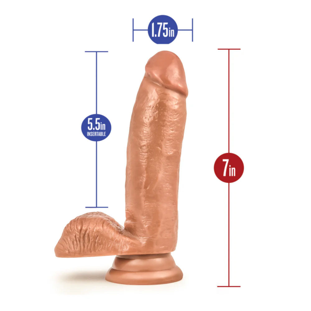 Loverboy Manny The Fireman (Brown) 17 cm Length Dong – With Suction Cup Base Secondary image